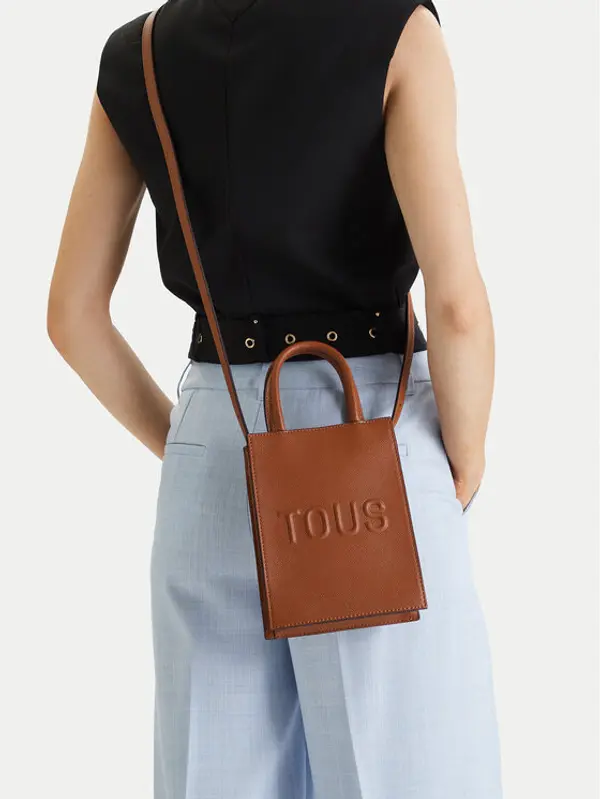 TOUS TOUS Torbica MINI BOLSO POP TOUS BRENDA 2002105944 Smeđa
