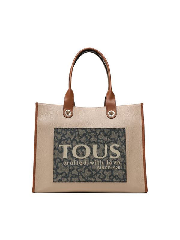 TOUS TOUS Torbica Shopper Xl Amaya K Icon 2001660243 Bež