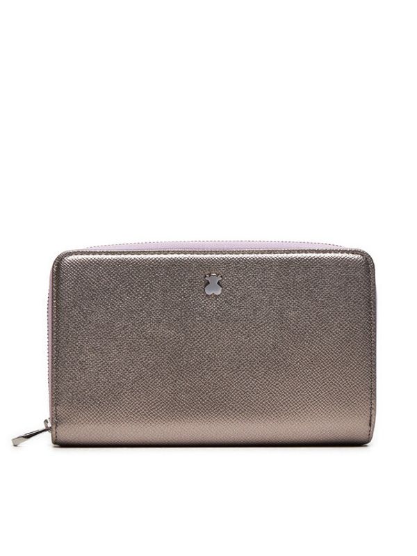 TOUS TOUS Veliki ženski novčanik 2001689855 Srebrna