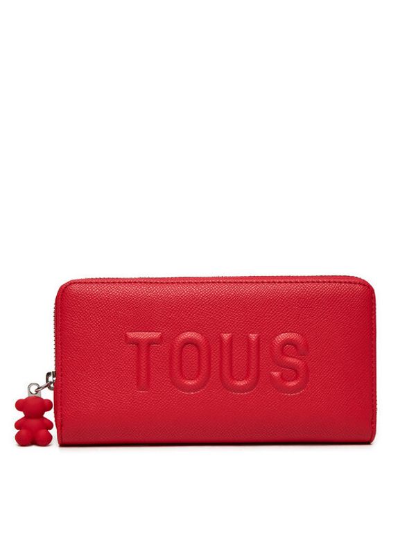 TOUS TOUS Veliki ženski novčanik 2002105417 Crvena