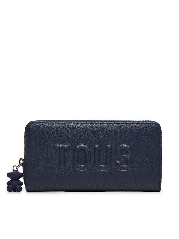 TOUS TOUS Veliki ženski novčanik 2002105433 Tamnoplava