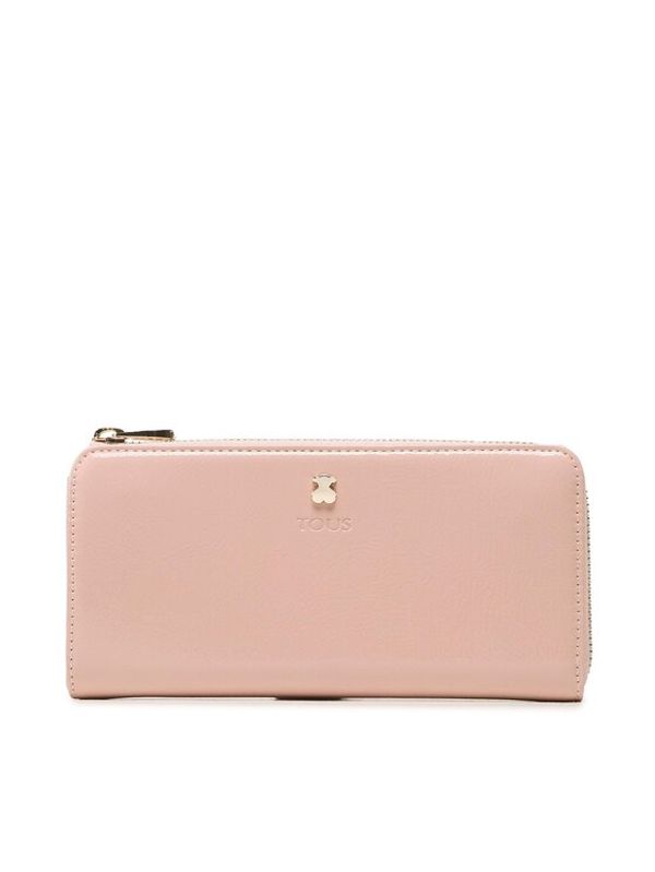 TOUS TOUS Veliki ženski novčanik Billetera M. Dorp 2000847014 Ružičasta