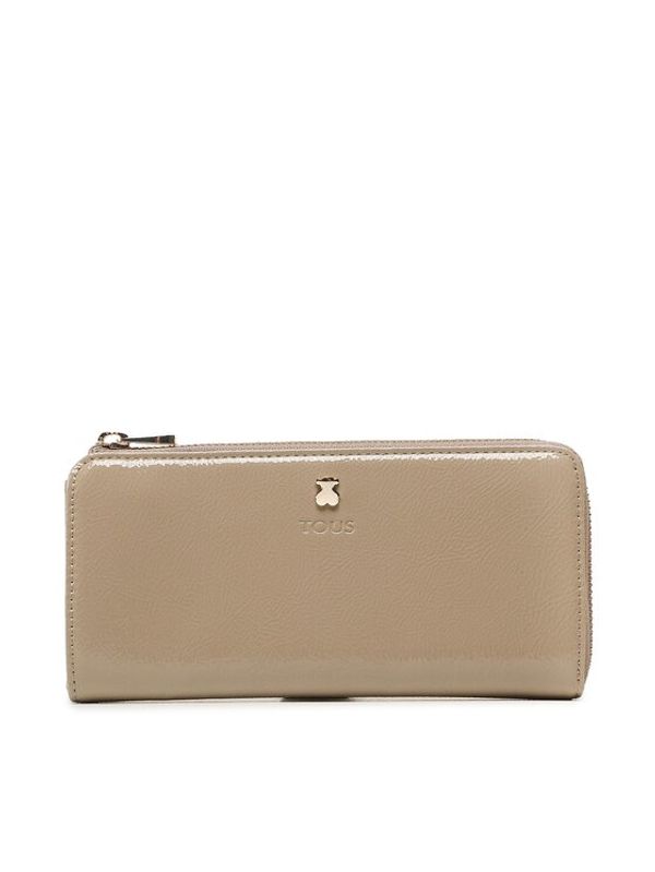 TOUS TOUS Veliki ženski novčanik Billetera M. Dorp 2000847047 Smeđa
