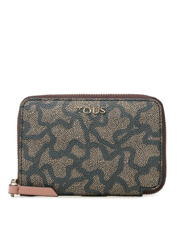 TOUS TOUS Veliki ženski novčanik Billetera S. K Icon 2001503460 Smeđa