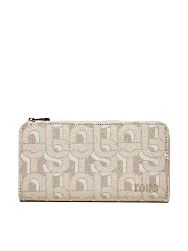 TOUS TOUS Veliki ženski novčanik Manifesto 395910148 Bež