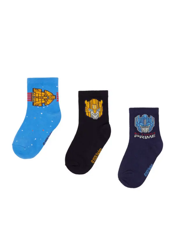 Transformers TRANSFORMERS Duge čarape CEO-ACCCS-SS26-234TF(3-PACK) Šarena