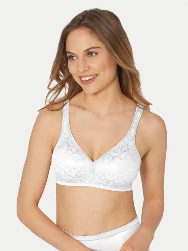 Triumph Triumph Grudnjak bez šavova Elegant Cotton 10100175 Bijela