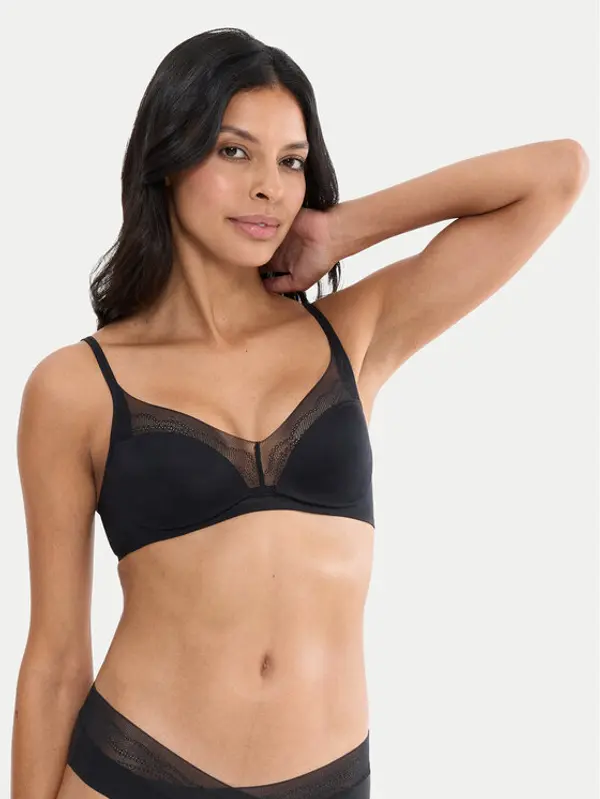 Triumph Triumph Grudnjak bez žice Breathe & Lift Smart 10226333 Crna