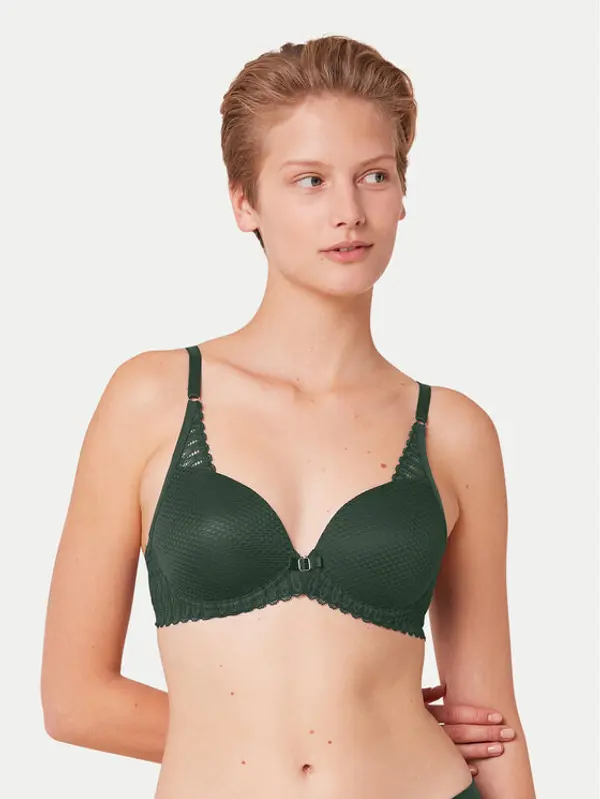 Triumph Triumph Grudnjak sa žicom Aura Spotlight 10216459 Zelena