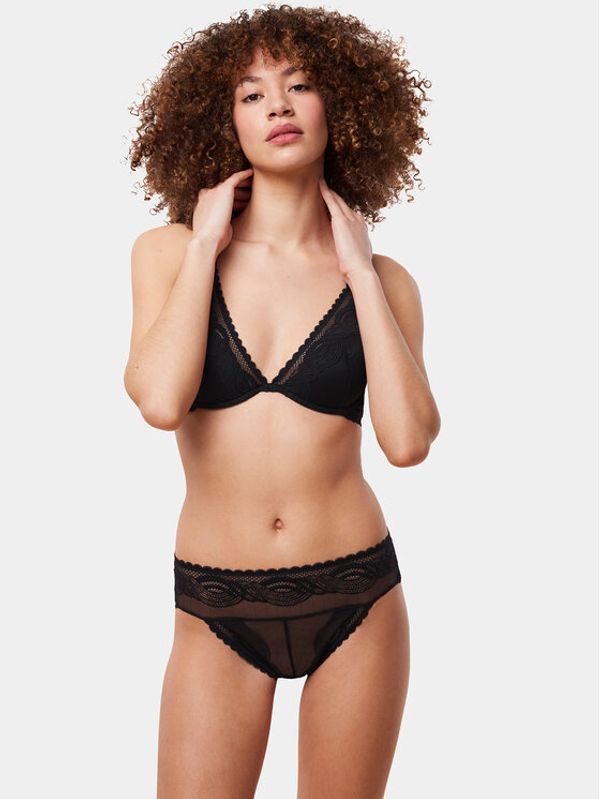 Triumph Triumph Klašične gaćice Hypnotic Spotlight High Leg Brazilian 10215913 Crna