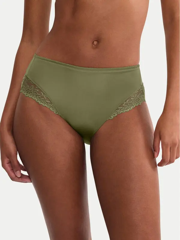 Triumph Triumph Klasične gaćice s visokim strukom Ladyform Soft 10224859 Zelena