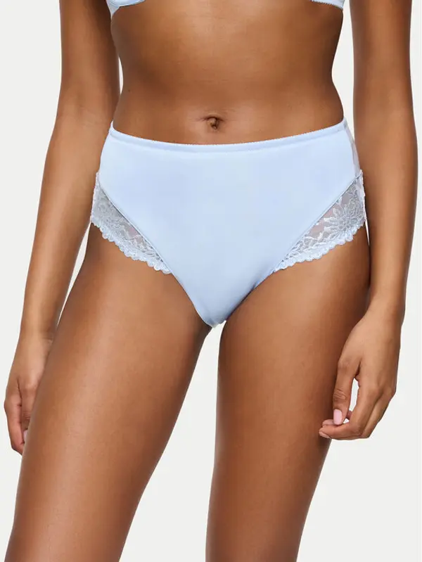 Triumph Triumph Klasične gaćice s visokim strukom Ladyform Soft Maxi 10210671 Svijetloplava