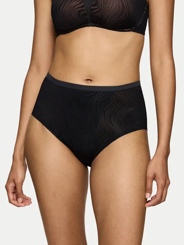 Triumph Triumph Klasične gaćice s visokim strukom Shape Smart Ellipse 10222289 Crna
