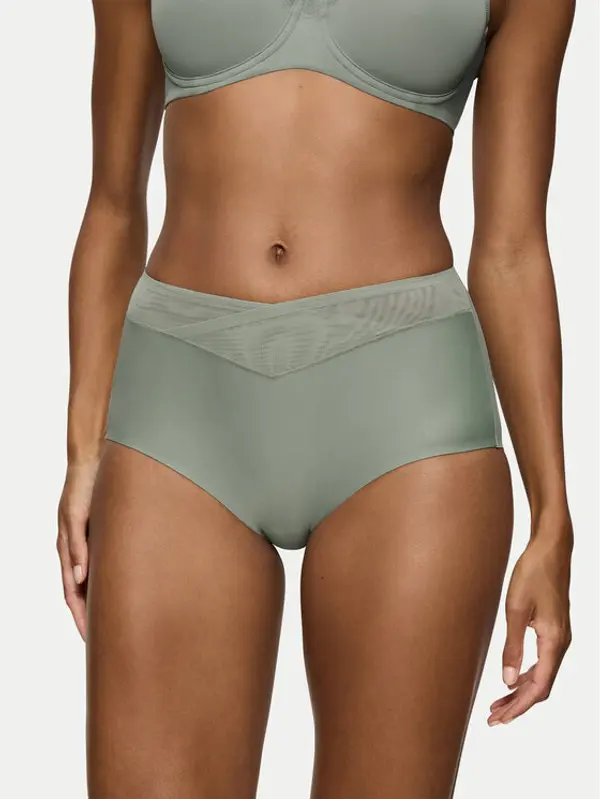 Triumph Triumph Klasične gaćice s visokim strukom True Shape Sensation 10218231 Zelena
