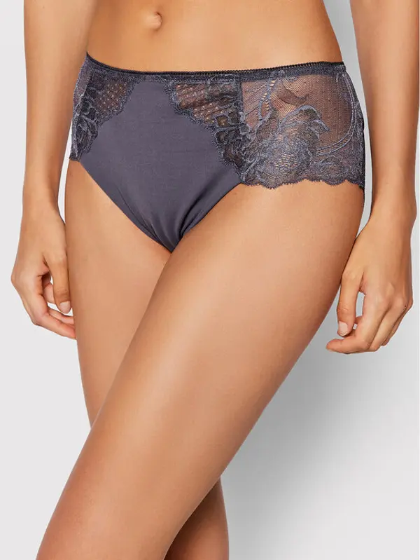 Triumph Triumph Klašične gaćice Wild Peony Florale Maxi 10209626 Siva