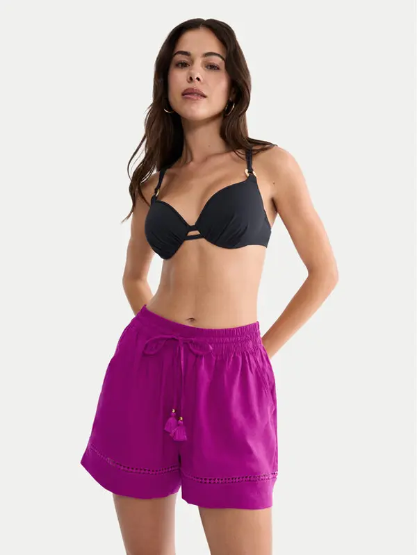Triumph Triumph Kratke pidžama hlače Summer Wear 10227237 Ružičasta Regular Fit
