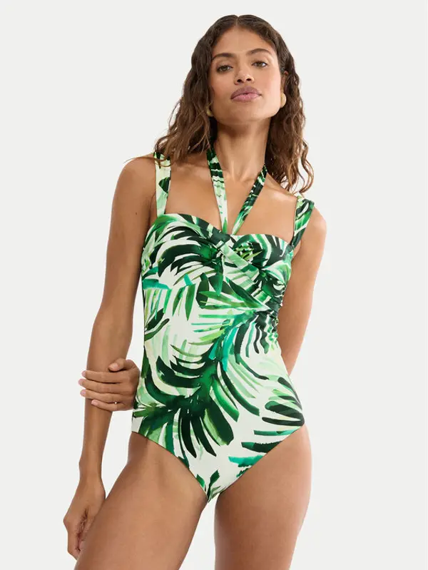 Triumph Triumph Kupaći kostim Summer Palm 10226609 Zelena