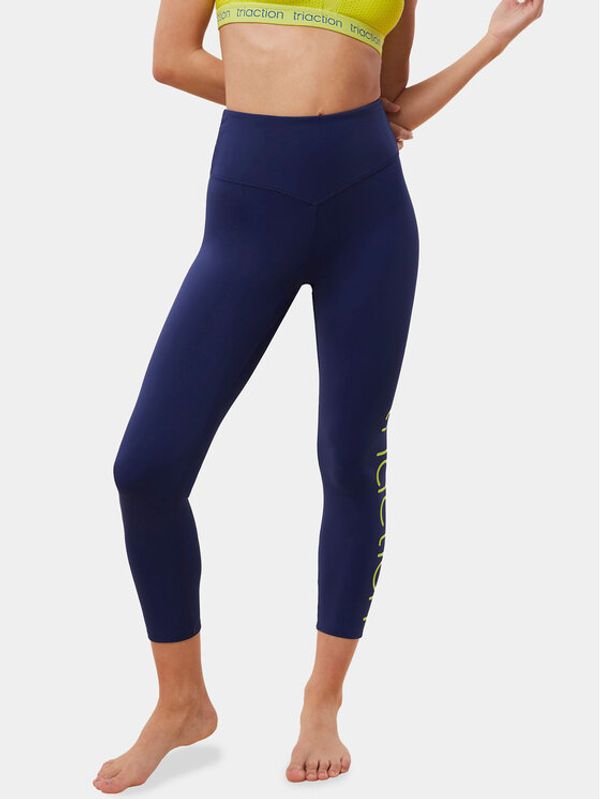 Triumph Triumph Leggings Cardio RTW 7/8 High Waist Leggings Logo 10215957 Tamnoplava Slim Fit
