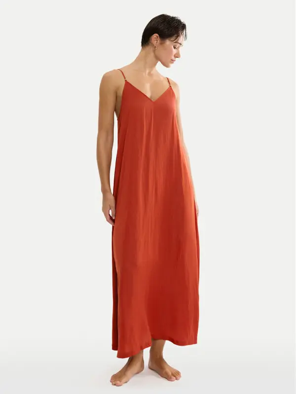 Triumph Triumph Ljetna haljina Summer Satin 10227240 Narančasta Relaxed Fit