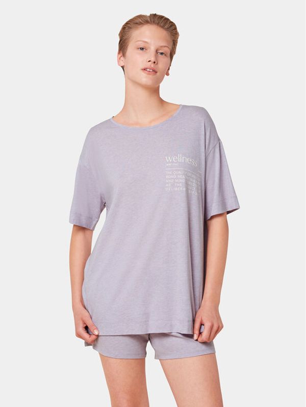 Triumph Triumph Pidžama 10214841 Ljubičasta Oversize