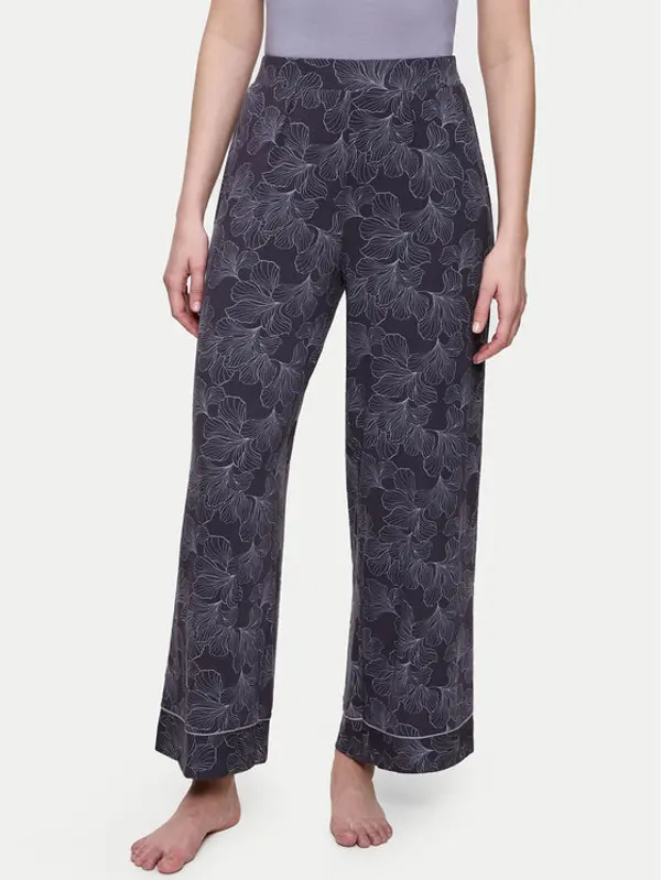 Triumph Triumph Pidžama hlače Aura Spotlight 10222614 Siva Relaxed Fit
