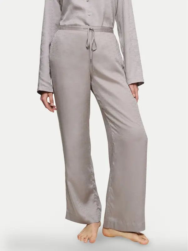 Triumph Triumph Pidžama hlače Silky Sensuality 10221174 Siva Relaxed Fit
