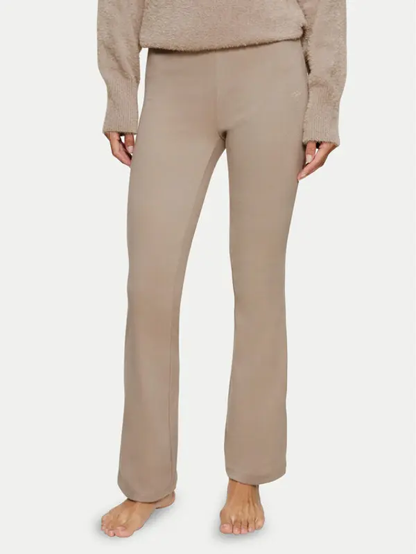 Triumph Triumph Pidžama hlače Smart Thermal 10221491 Bež Slim Fit