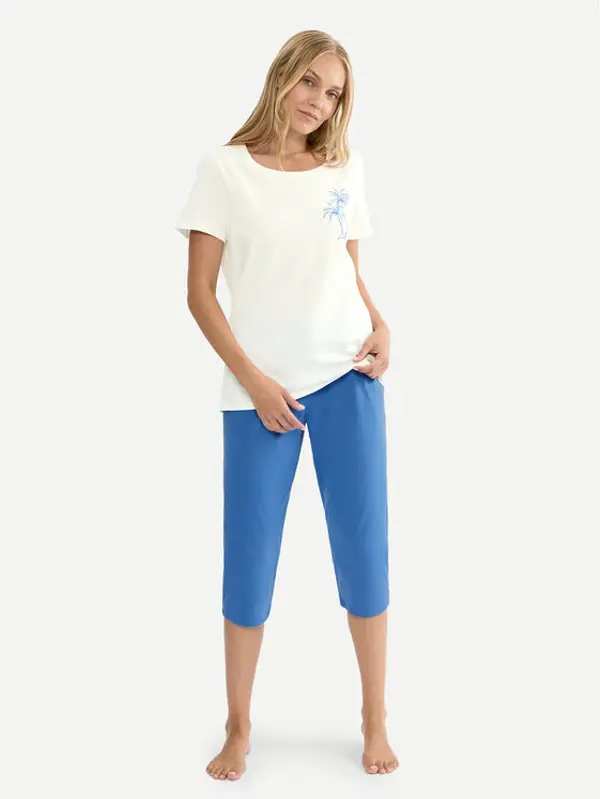 Triumph Triumph Pidžama Sets 10227221 Šarena Regular Fit