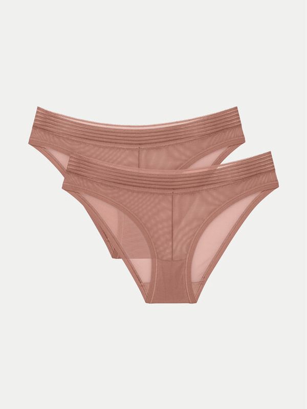 Triumph Triumph Set od 2 para klasičnih gaćica Tempting Sheer 10218591 Bež
