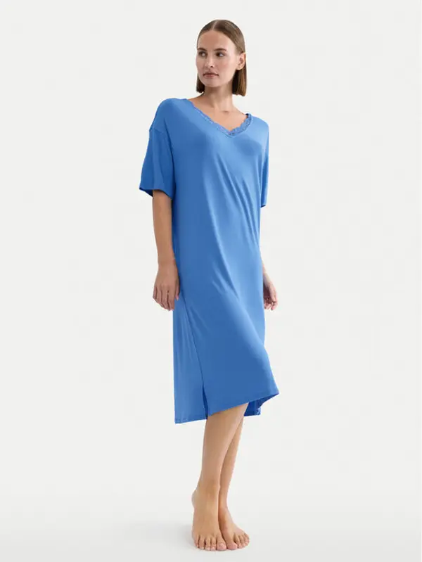 Triumph Triumph Spavaćica Timeless Sensuality 10222628 Plava Relaxed Fit