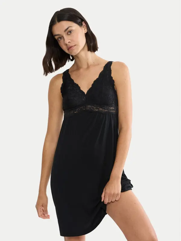 Triumph Triumph Spavaćica Timeless Sensuality 10227238 Crna Regular Fit