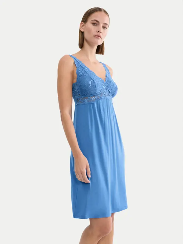 Triumph Triumph Spavaćica Timeless Sensuality 10227238 Plava Regular Fit
