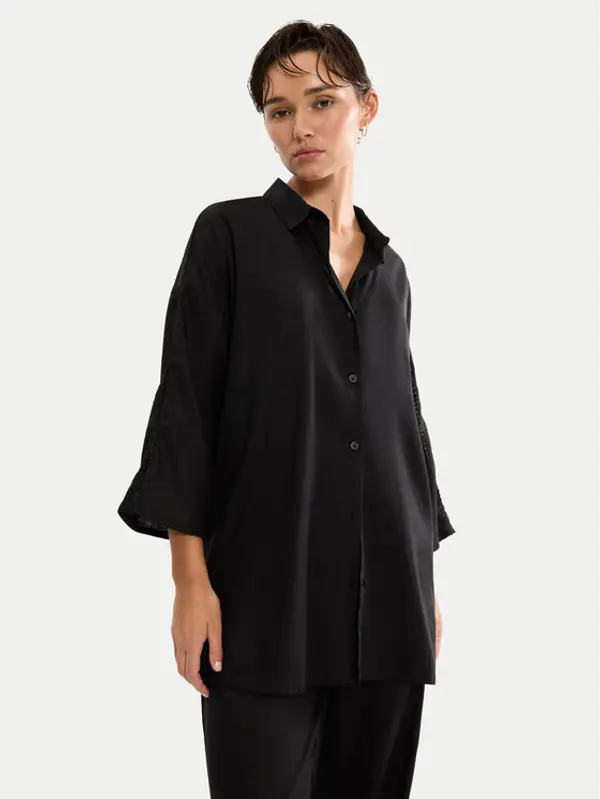 Triumph Triumph Spavaćiće Summer Wear 10227228 Crna Regular Fit