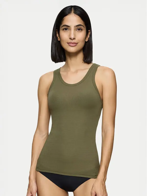 Triumph Triumph Top Beauty Layers 10221176 Zelena Slim Fit