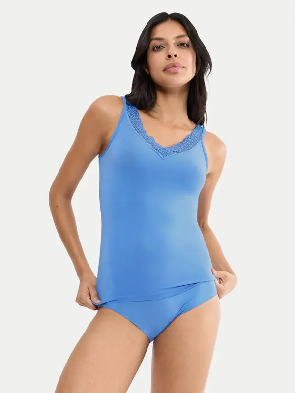 Triumph Triumph Top Feel Of Modal 10221637 Plava Slim Fit