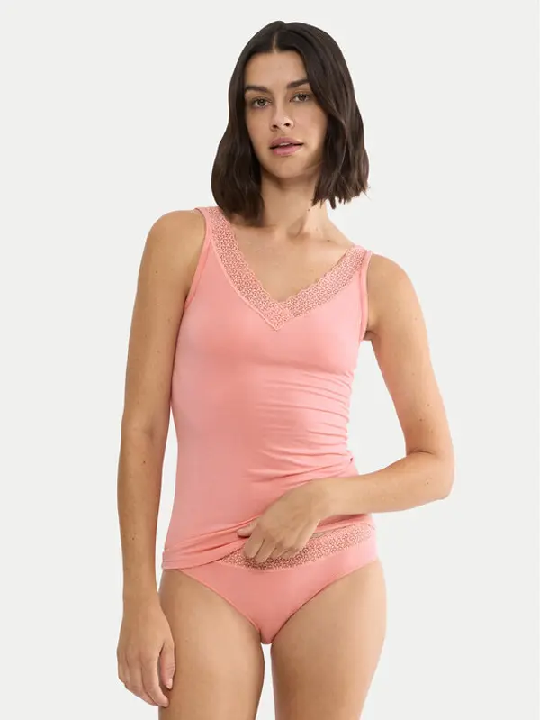 Triumph Triumph Top Feel Of Modal 10221637 Ružičasta Slim Fit