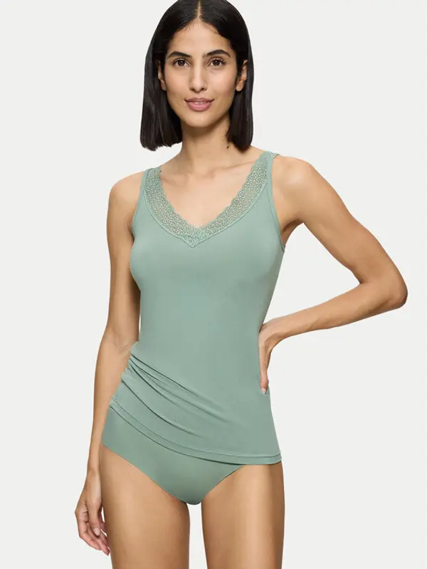 Triumph Triumph Top Feel Of Modal 10221637 Zelena Slim Fit