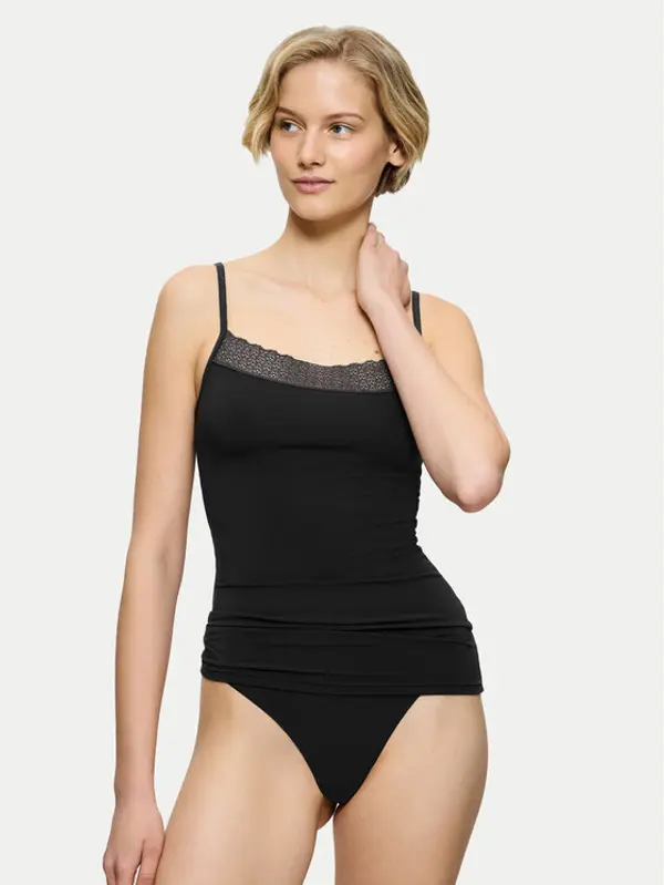 Triumph Triumph Top Feel Of Modal 10221654 Crna Slim Fit