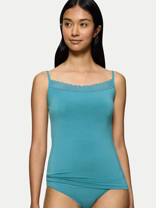 Triumph Triumph Top Feel Of Modal 10221654 Tirkizna Slim Fit
