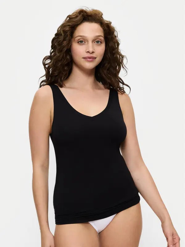 Triumph Triumph Top Sense Of Modal 10224796 Crna Slim Fit