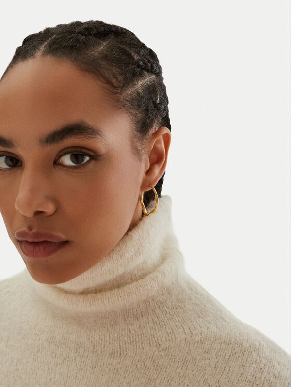 Trussardi Trussardi Naušnice TJAXA03 Zlatna