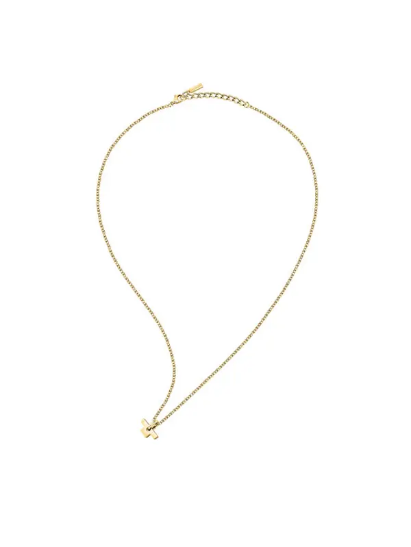 Trussardi Trussardi Ogrlica TJAXC12 Zlatna