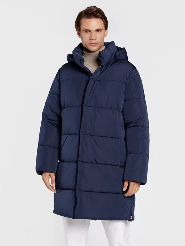 Trussardi Trussardi Zimska jakna Memory 52S00742 Tamnoplava Regular Fit