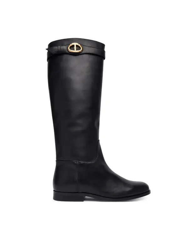 TWINSET TWINSET Čizme 252TCP19C Crna