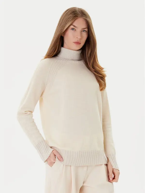 TWINSET TWINSET Dolčevita 252TP3582 Bež Loose Fit