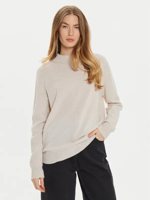 TWINSET TWINSET Džemper 242TT3480 Écru Loose Fit
