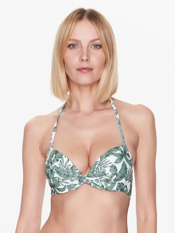 TWINSET TWINSET Gornji dio kupaćeg kostima 231LMMB44 Zelena