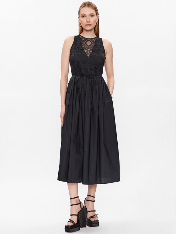 TWINSET TWINSET Haljina za svaki dan 231TT2080 Crna Regular Fit