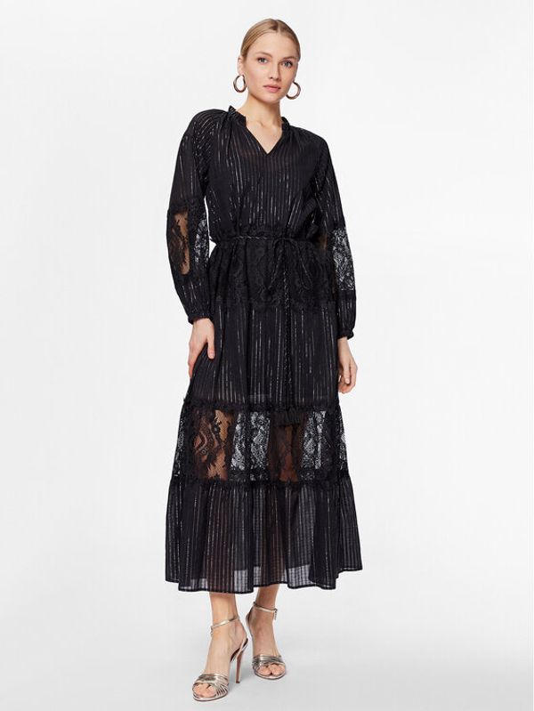 TWINSET TWINSET Haljina za svaki dan 231TT2093 Crna Regular Fit