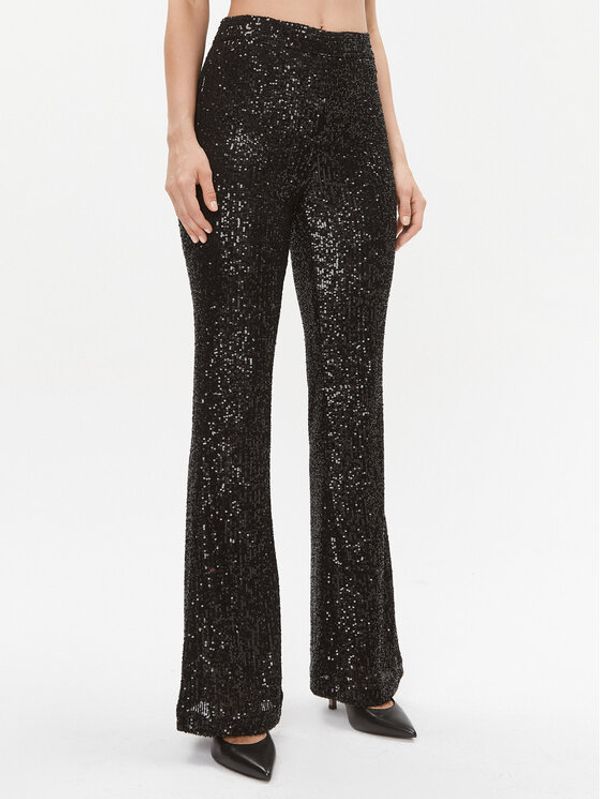 TWINSET TWINSET Hlače 232TT2284 Crna Regular Fit